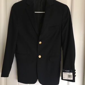 NWT - Boys Navy blue blazer by Chaps